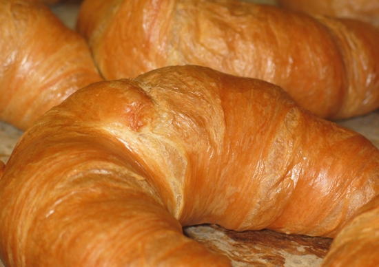 Domácí nugátové croissanty