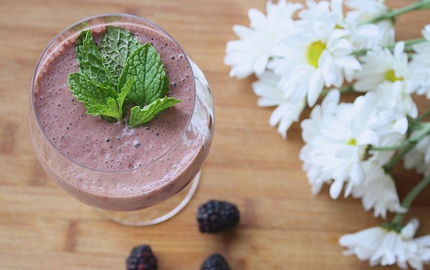 Ostružinové smoothie