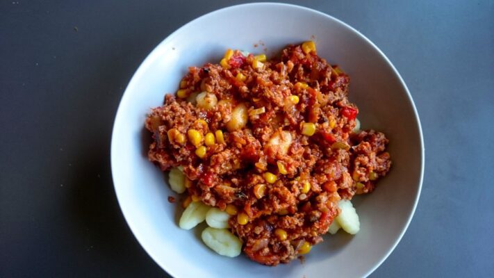 Gnocchi s mletým masem