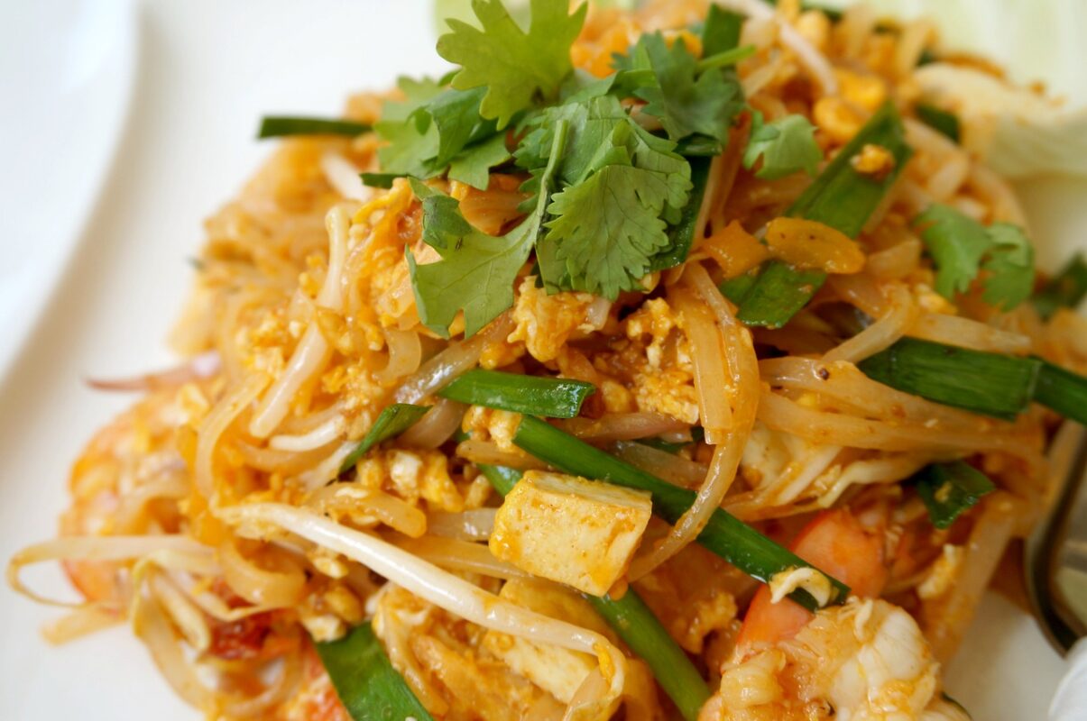Arašídové Pad Thai
