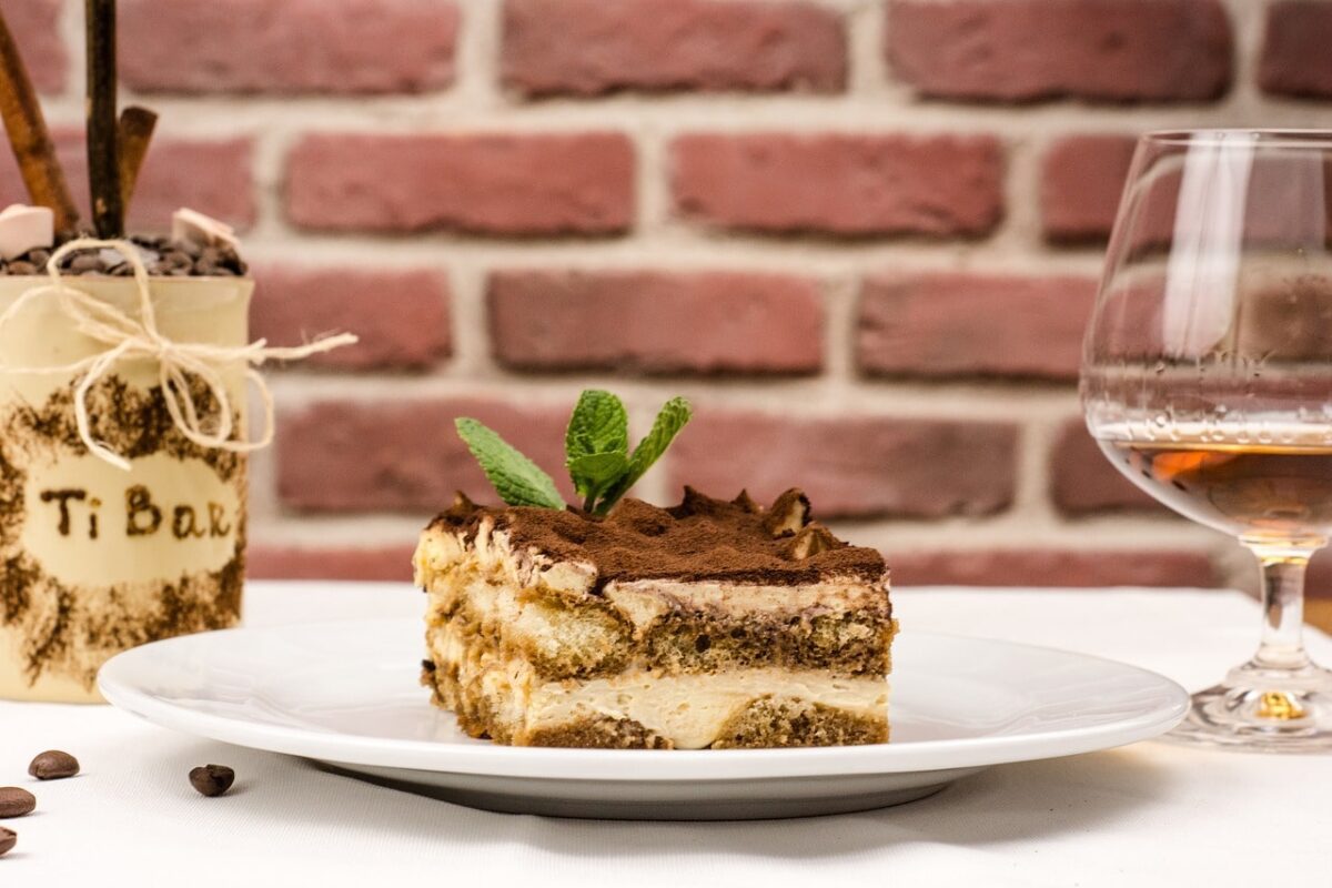 Italské tiramisu s mascarpone