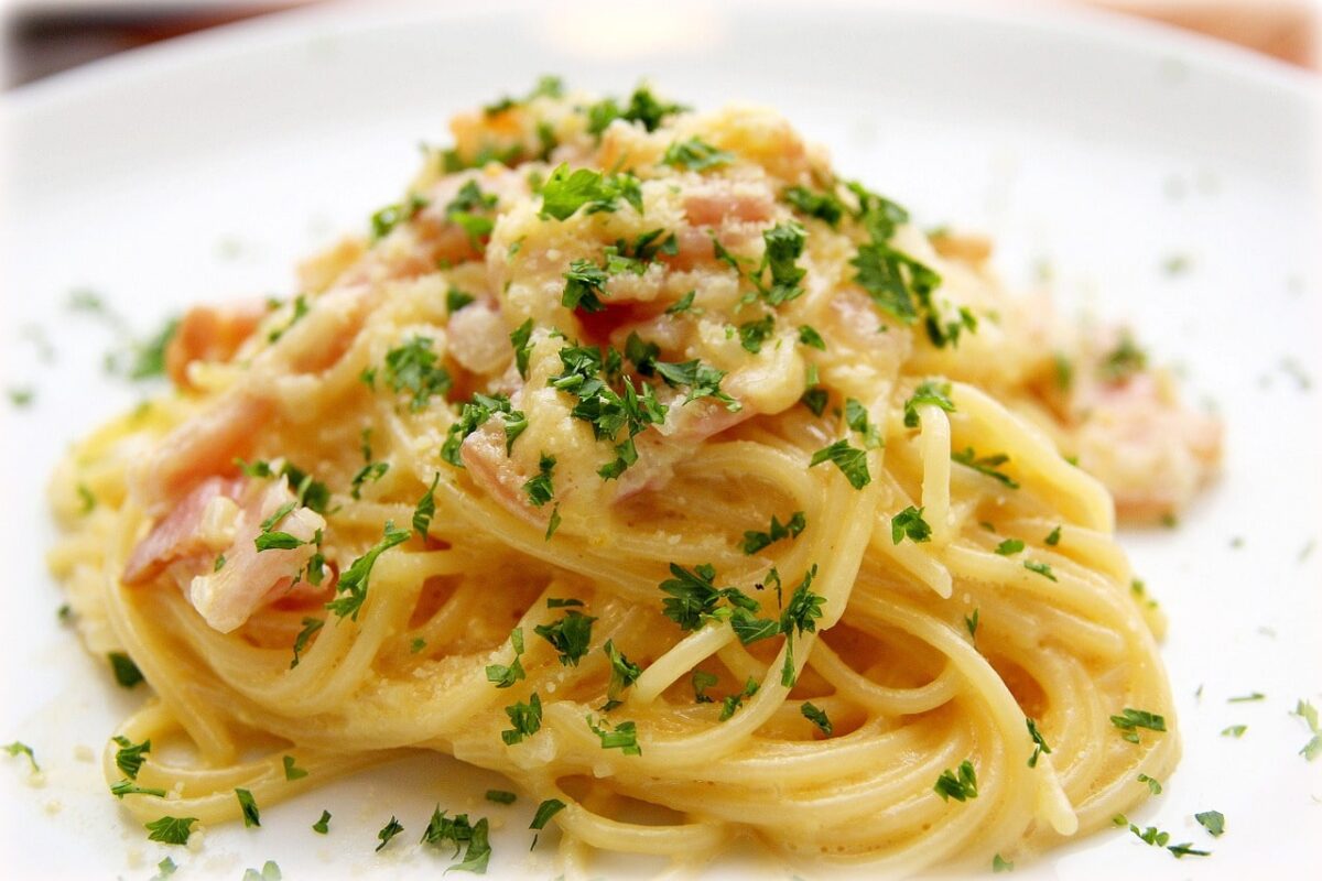Jednoduché Spaghetti Carbonara