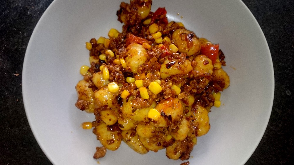Rychlé gnocchi s mletým masem