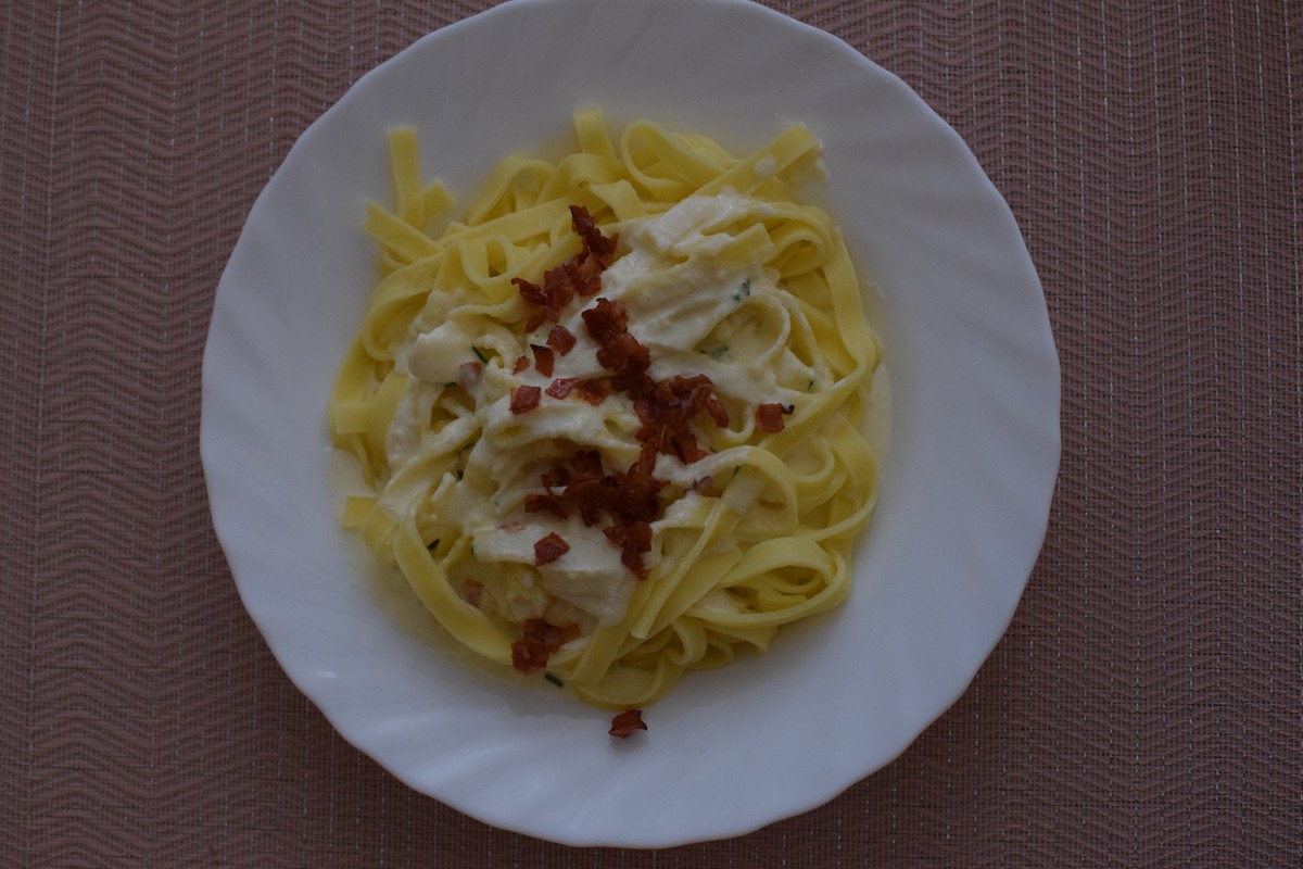 Tagliatelle all´uovo se sýrovou omáčkou