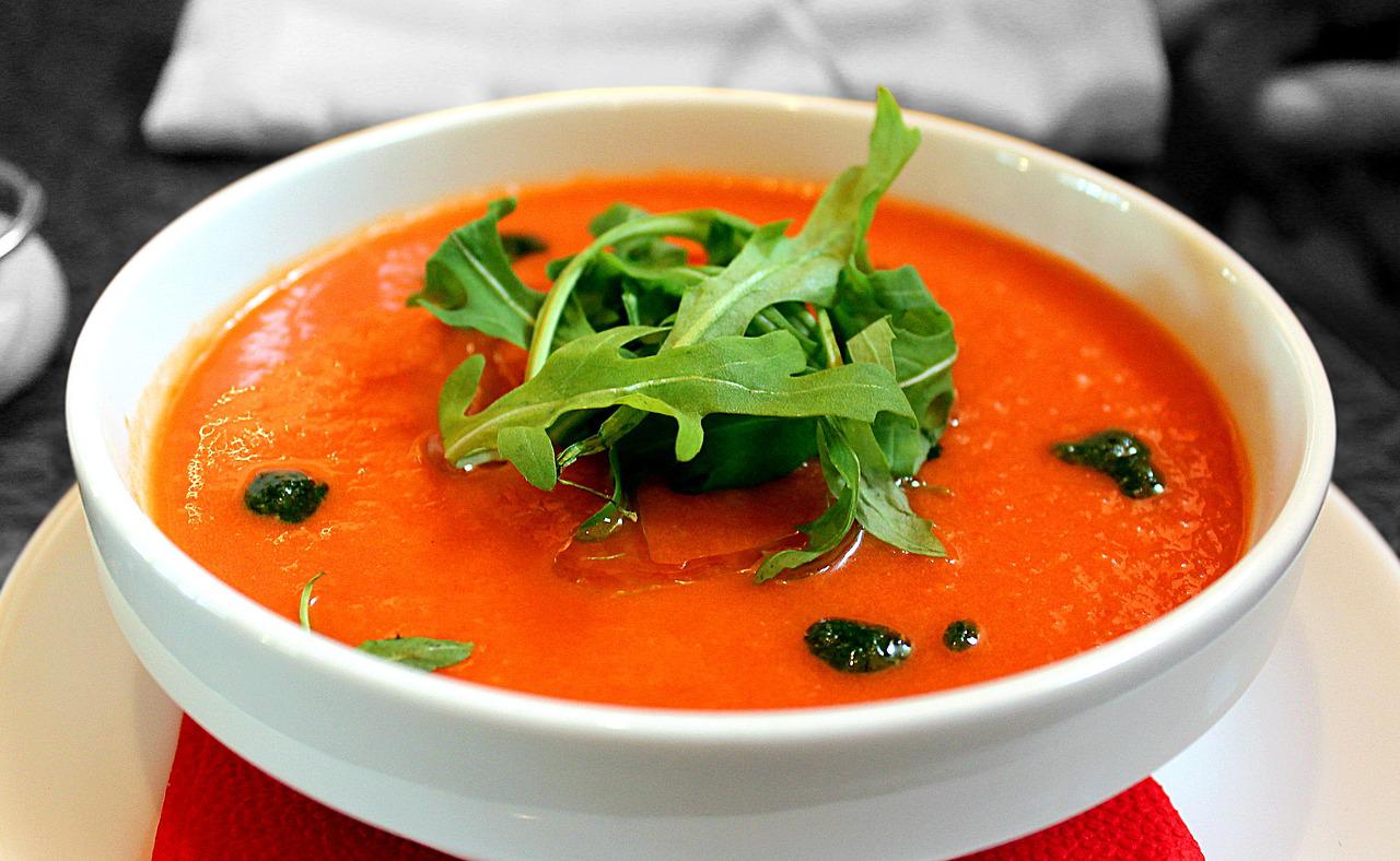 Výborné gazpacho z rajčat a paprik
