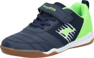KangaROOS Sportovní boty 'Super Court EV' limetková / námořnická modř