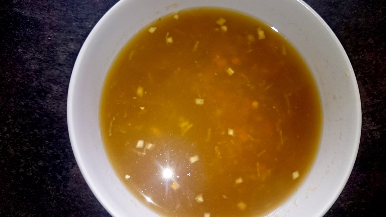 Rychlá polévka s mletým sušeným masem