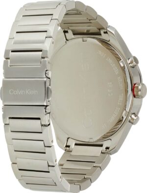 Calvin Klein Analogové hodinky antracitová / stříbrná