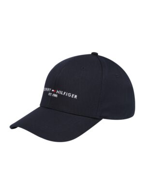 TOMMY HILFIGER Kšiltovka noční modrá / ohnivá červená / bílá