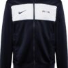 Sportovní mikina Nike Sportswear černá / bílá