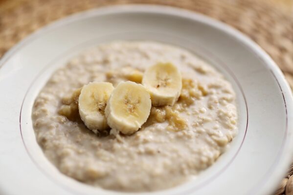 Čokoládovo-banánové overnight oats