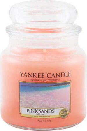 Vonná svíčka doba hoření 65 h Pink Sands – Yankee Candle. Cvičení