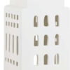 Bílý keramický svícen Kähler Design Urbania Lighthouse Manor. Cvičení