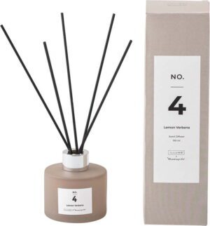 Difuzér No. 4 Lemon Verbena – ILLUME x Bloomingville. Cvičení