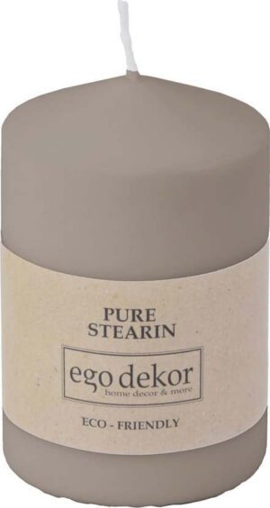 Hnědá svíčka Eco candles by Ego dekor Top