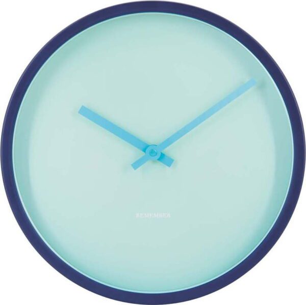 Nástěnné hodiny ø 30 cm Aqua - Remember. Cvičení