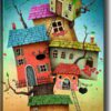 Obraz Tablo Center Tree Houses