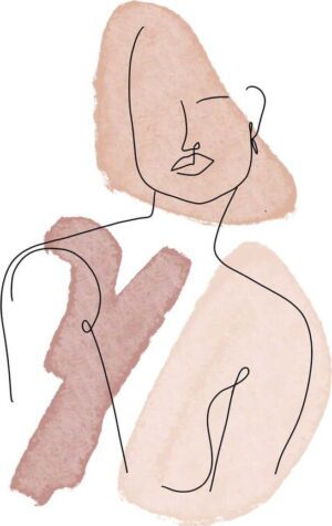 Plakát 29x41 cm Girl Power – Veronika Boulová. Cvičení