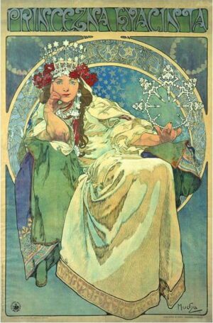 Reprodukce obrazu 40x60 cm Princess Hyazin - Fedkolor. Cvičení