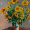 Reprodukce obrazu 40x50 cm Bouquet of Sunflowers - Fedkolor. Cvičení