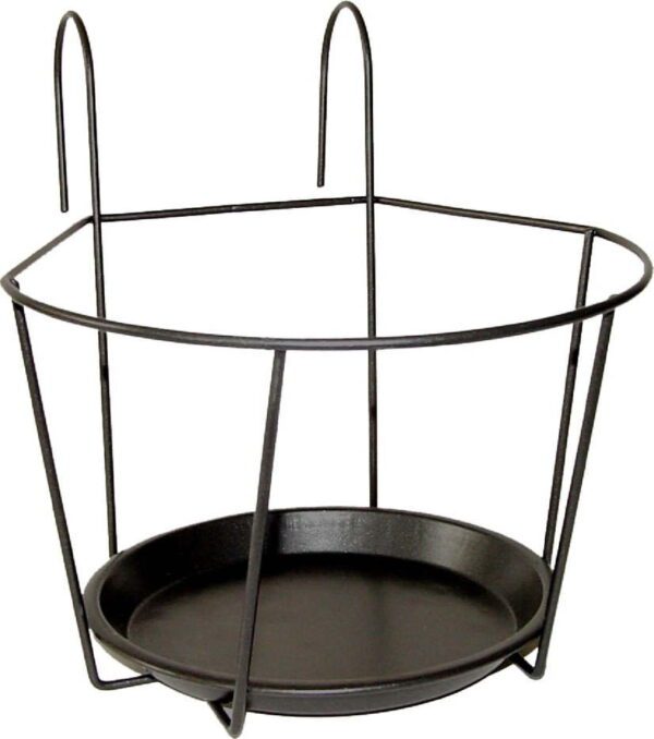 Kovový držák na květináč – Esschert Design. Cvičení