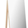 Stojací zrcadlo s dřevěným rámem 45x160 cm Keisy – Kave Home. Cvičení
