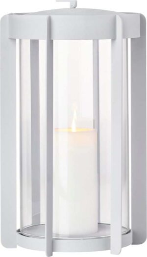 Světle šedá LED lucerna na USB (výška 35 cm) Firefly – Zone. Cvičení