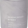 Vonná sojová svíčka doba hoření 55 h Fraga: Sandalwood and Myrh – Blomus. Cvičení