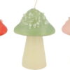 Svíčky v sadě 3 ks Mushroom – Meri Meri. Cvičení