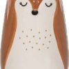 Hnědá váza z dolomitu (výška 10 cm) Deer – Sass & Belle. Cvičení