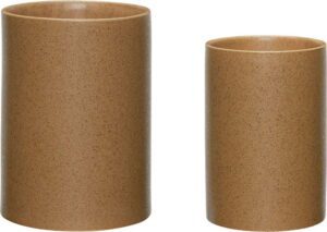 Keramické květináče v sadě 2 ks ø 18 cm Edna – Hübsch. Cvičení