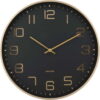 Nástěnné hodiny ø 40 cm Elegance Glow – Karlsson. Cvičení