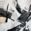 Obraz s ručně malovanými prvky 70x100 cm Ash – Styler. Cvičení