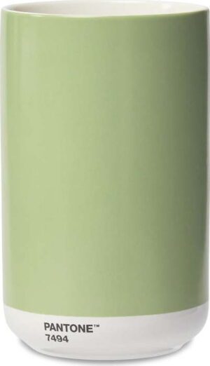 Zelená keramická váza Pastel Green 7494 – Pantone. Cvičení