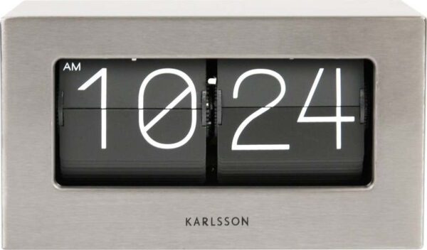 Digitální stolní hodiny Boxed Flip – Karlsson. Cvičení