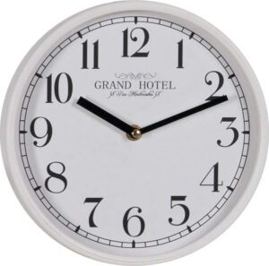 Nástěnné hodiny ø 22 cm Grand Hotel – Ixia. Cvičení