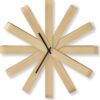Nástěnné hodiny ø 51 cm Ribbonwood – Umbra. Cvičení