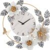 Nástěnné hodiny ø 64 cm Flowers – Mauro Ferretti. Cvičení