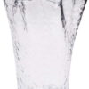 Skleněná váza (výška 30 cm) Ruffle – Hübsch. Cvičení