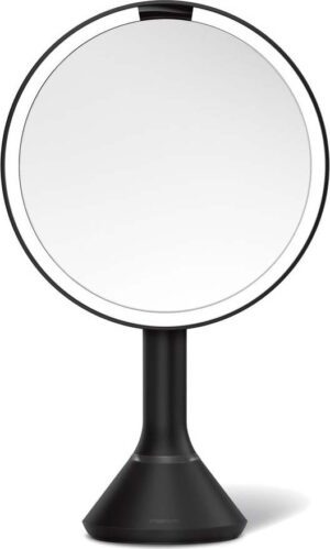 Kosmetické zvětšovací zrcadlo s osvětlením (5x) ø 20 cm Sensor – simplehuman. Cvičení