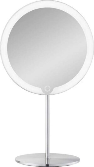 Kosmetické zvětšovací zrcadlo s osvětlením (5x) ø 20 cm MODO – Blomus. Cvičení