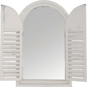 Venkovní zrcadlo s dřevěným rámem 37x59 cm – Esschert Design. Cvičení