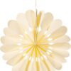 Závěsná vánoční dekorace Honeycomb Snowflake – Sass & Belle. Cvičení