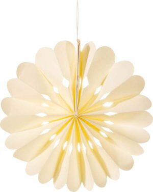 Závěsná vánoční dekorace Honeycomb Snowflake – Sass & Belle. Cvičení
