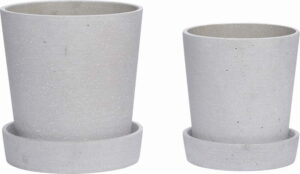 Obal na květináč 2 ks ø 17 cm Podium – Hübsch. Cvičení