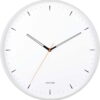 Nástěnné hodiny ø 40 cm Calm – Karlsson. Cvičení