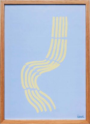 Obraz 32x44 cm Hello – Hübsch. Cvičení