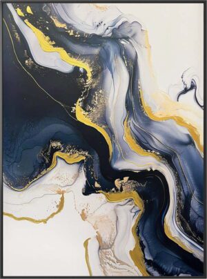 Obraz s ručně malovanými prvky 70x100 cm Sky – Styler. Cvičení