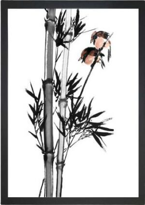 Obraz 24x29 cm Desiree Bamboo – Vavien Artwork. Cvičení