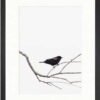Obraz 24x29 cm Bird on the Branch – Vavien Artwork. Cvičení